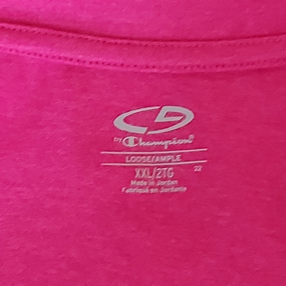 CHAMPION pink tunic top 2X plus pink Barbie - Picture 5 of 5